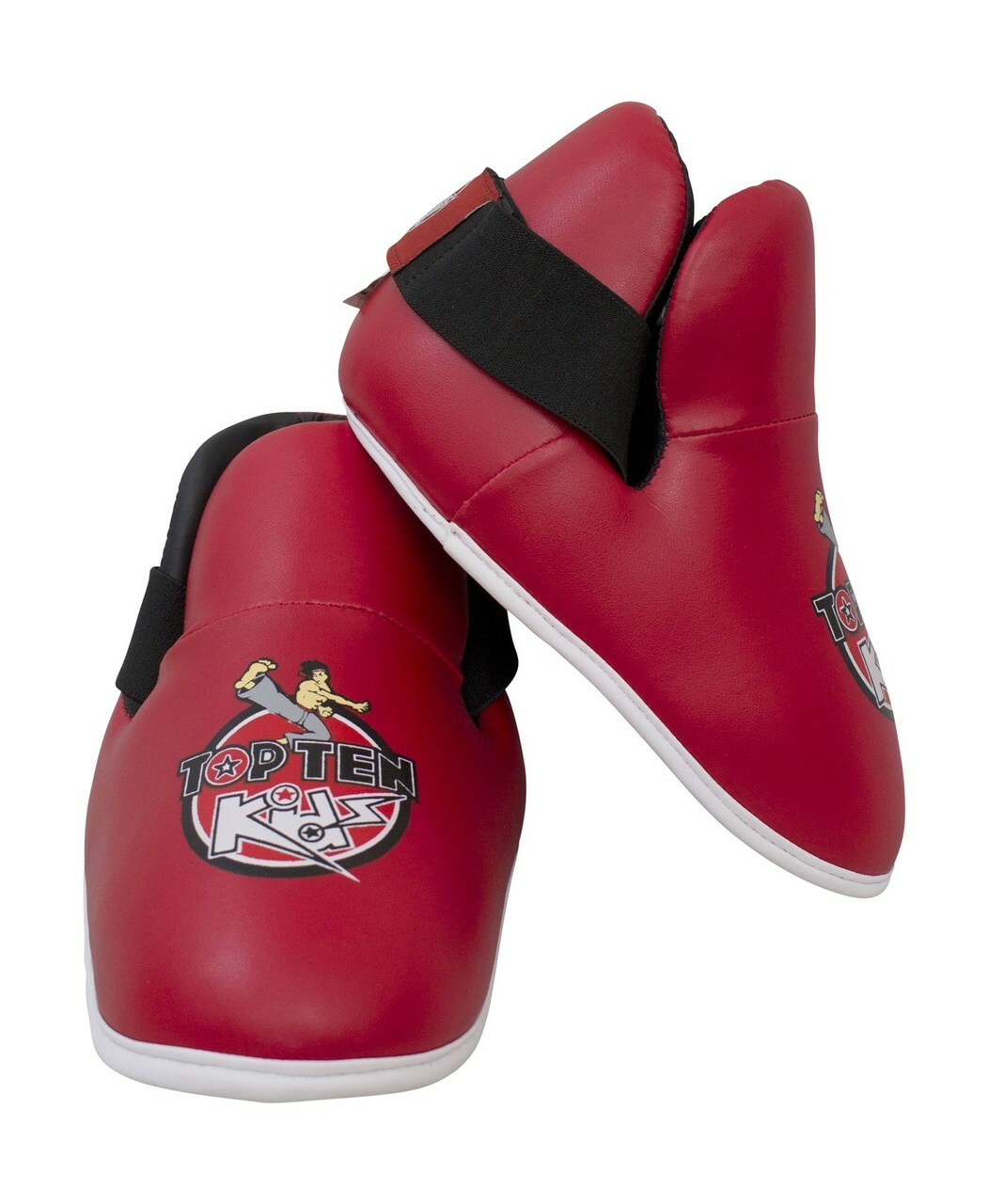 Top Ten  Kids Semi Contact Competition Boots Red -  XS image 0