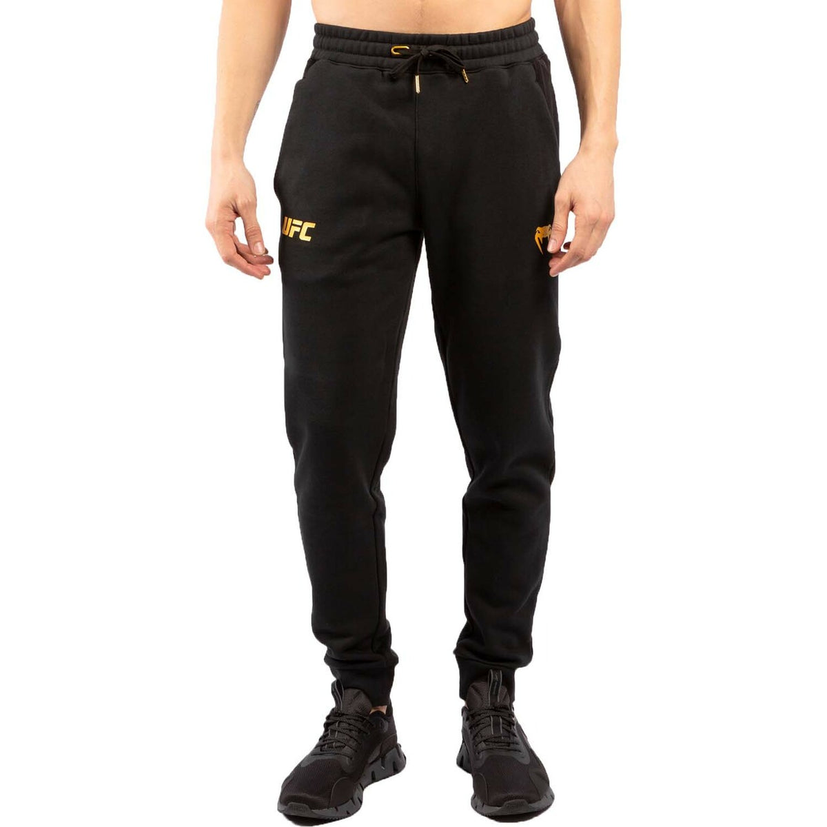 Venum x UFC Replica Cotton Joggers - Black/Gold - Small image