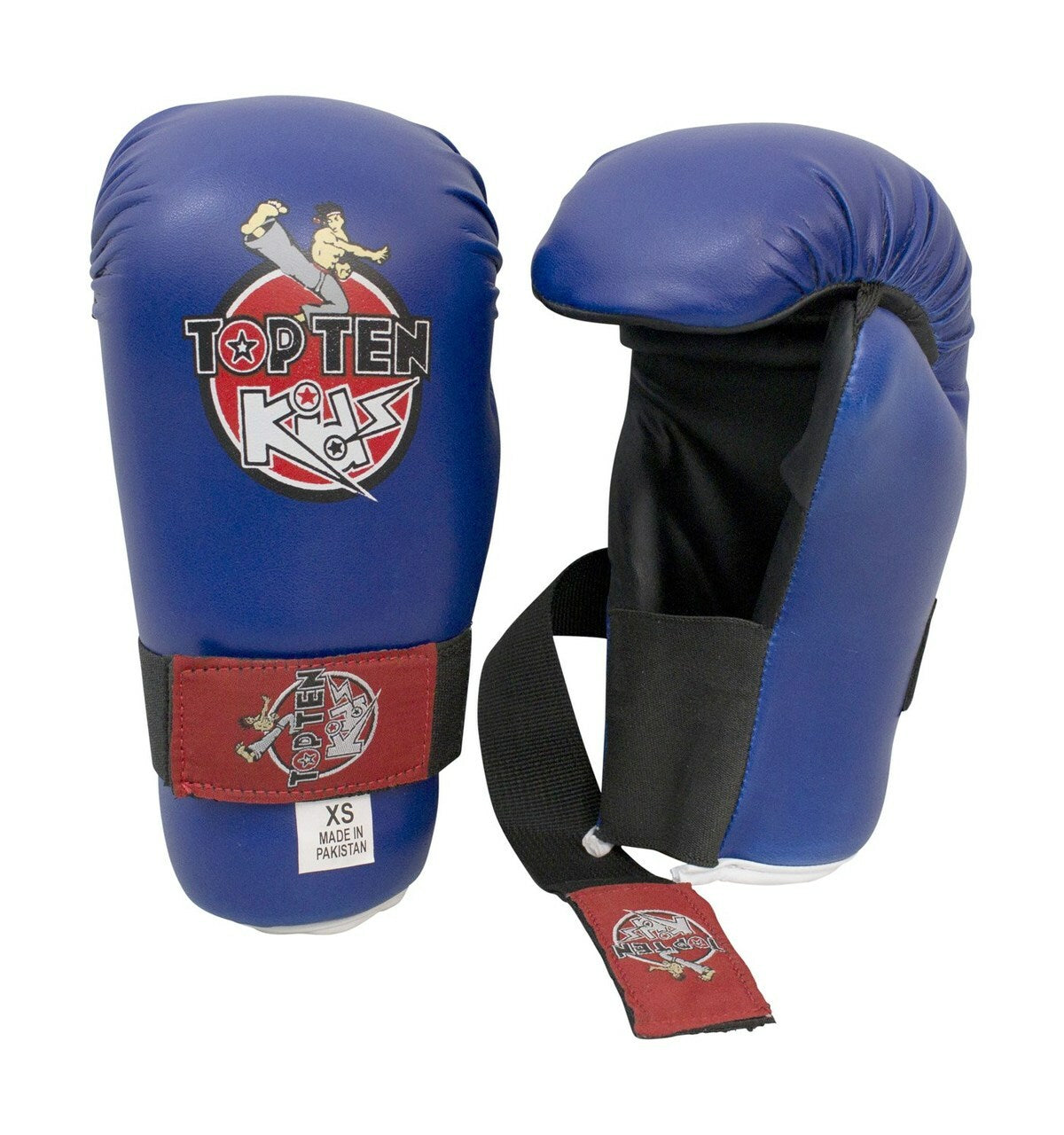 Top Ten  Kids Semi Contact Competition Gloves Blue -  XS image 0