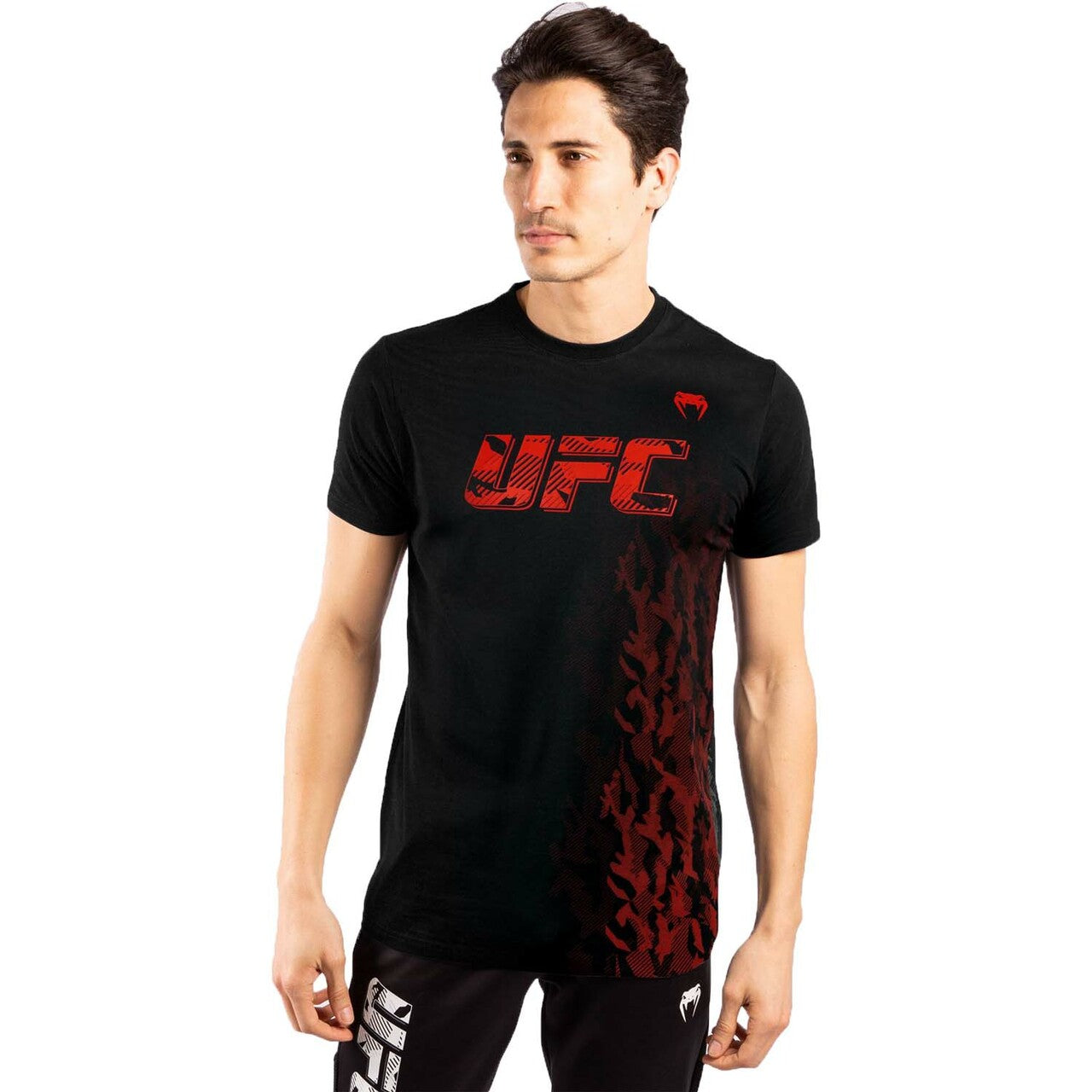 Venum x UFC Authentic Fight Week T Shirt Black/Red - Medium image