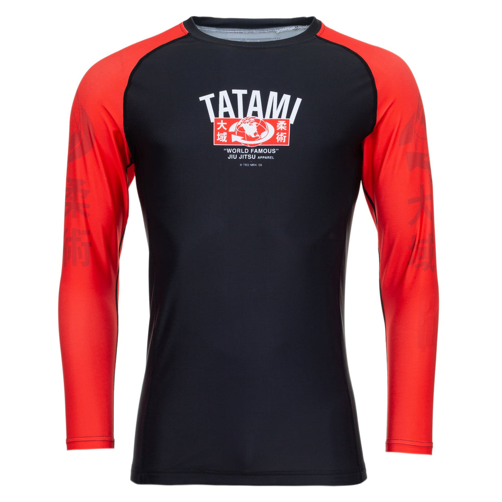 Tatami Mens No Gi World Famous Long Sleeve Rash Guard - Small image