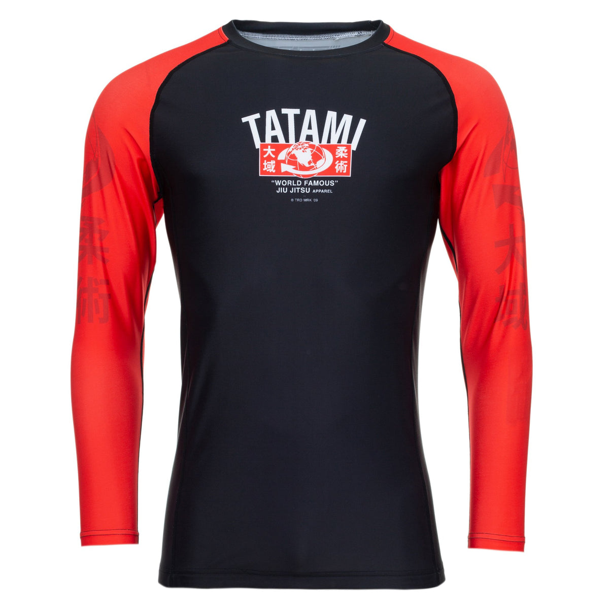 Tatami Mens No Gi World Famous Long Sleeve Rash Guard - Large image