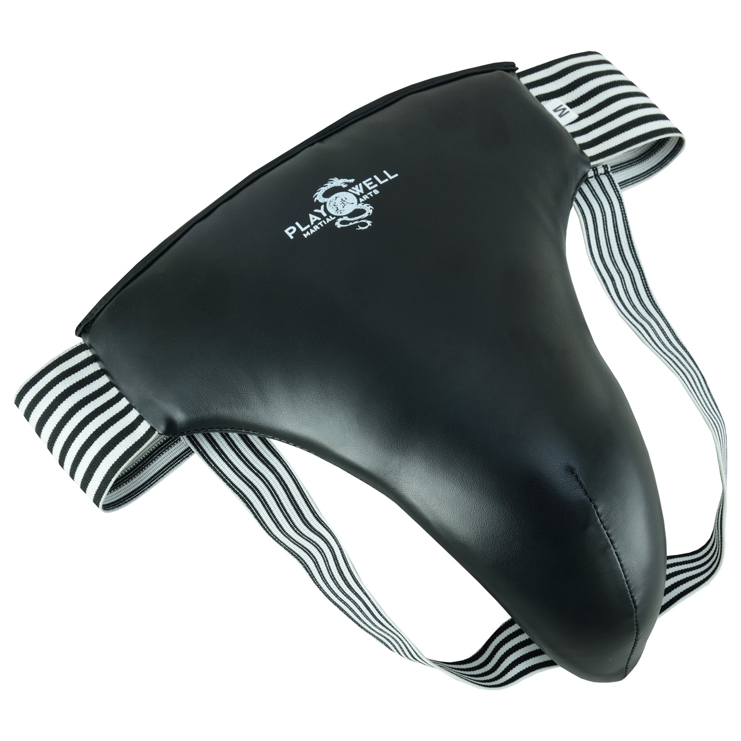 Playwell Mens Black Deluxe Padded Groin Guard image 0