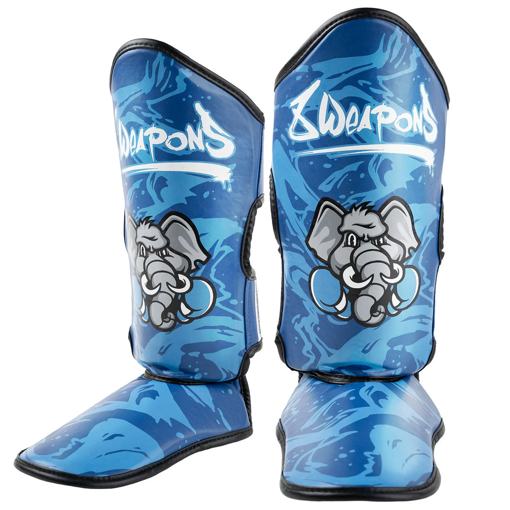 8 Weapons Kids Jipe Muay Thai Shin Guards
