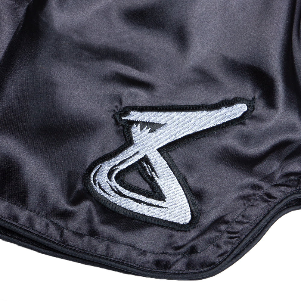 8 Weapons Strike Muay Thai Shorts - Black