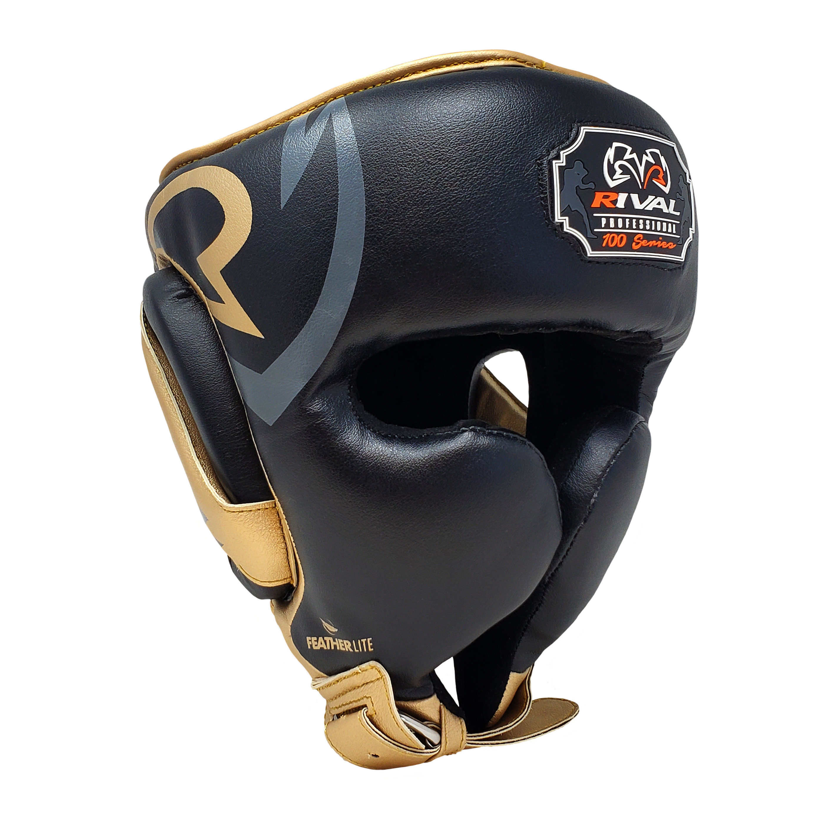 Rival Boxing RHG100 Proffessional Sparring Head Guard - Black - Medium image