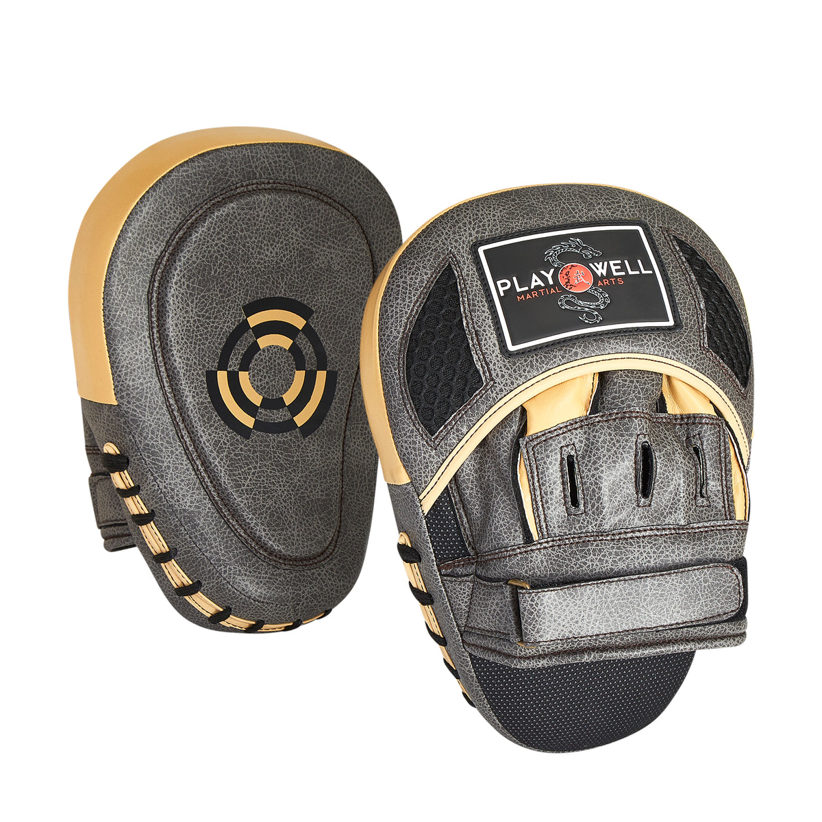 Playwell " Vintage Series" Curved Target Focus Pads image 0