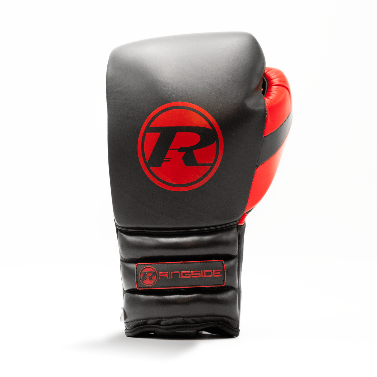 Ringside PRO Sparring Heavy 18oz Leather Lace Boxing Gloves - Bl image 0