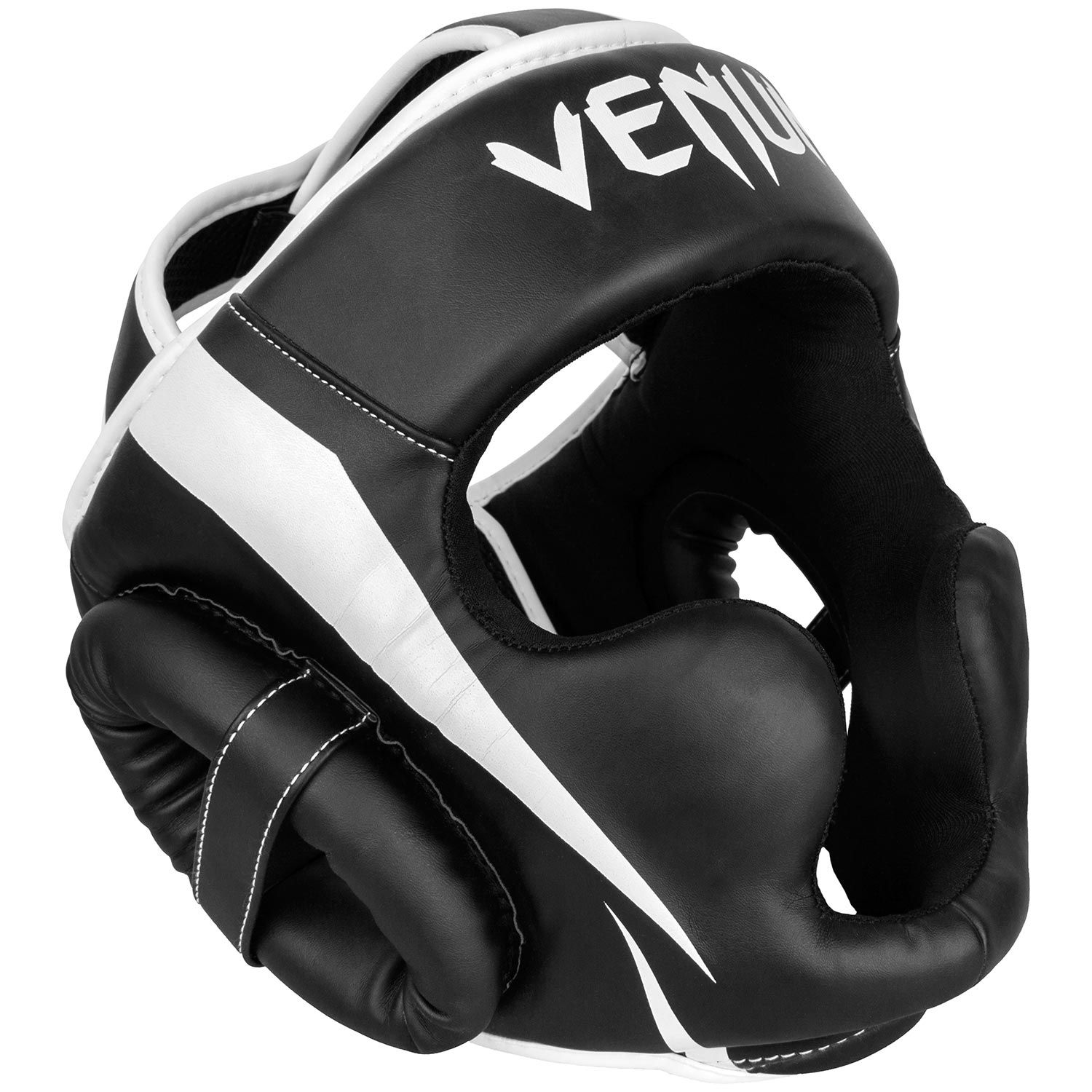 Venum Boxing MMA Elite Head Guard - Black/White image 0