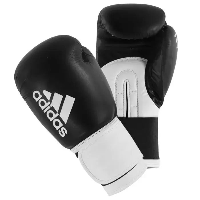Adidas Hybrid 100 Mens Boxing Gloves - Black - 10 oz image