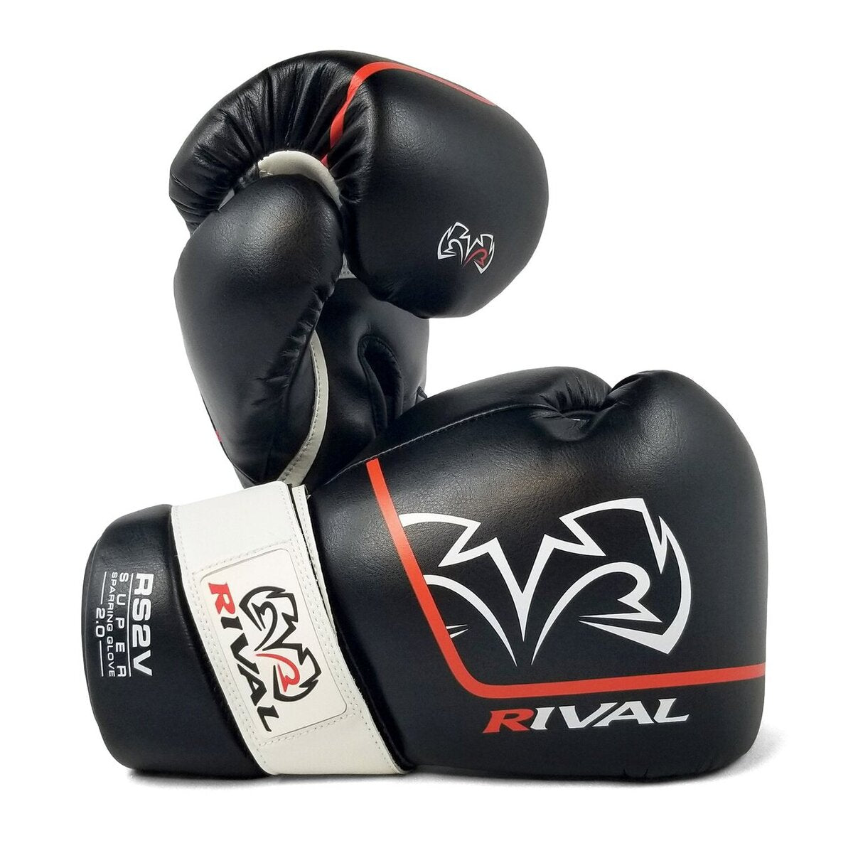 Rival Boxing RS2V Super Sparring Gloves 2.0 - Black - 10 oz image