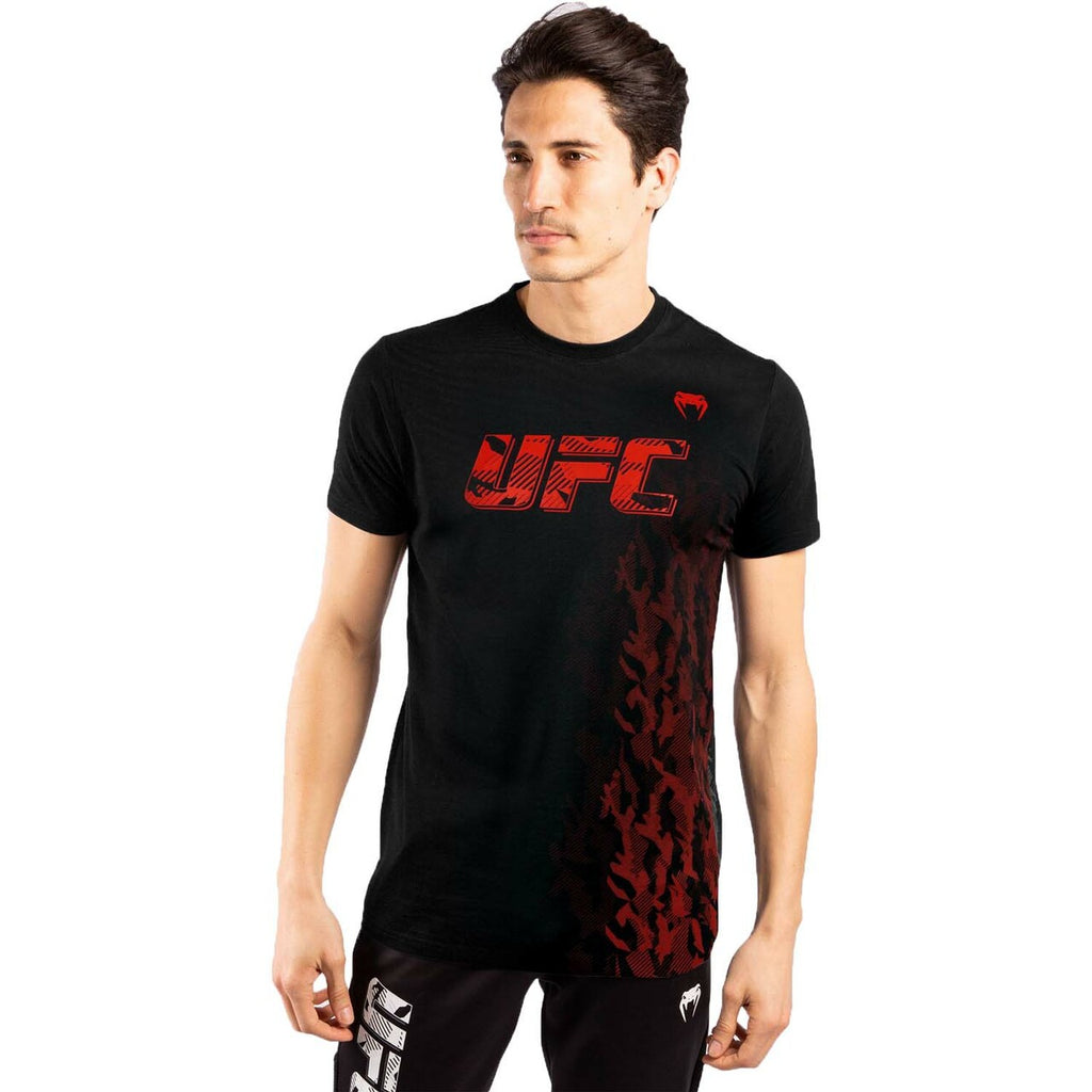Venum x UFC Authentic Fight Week T Shirt Black/Red - X Large image