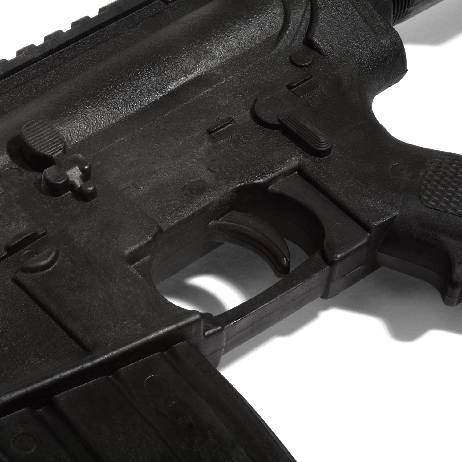 Realistic TP Rubber M4 Rifle Training Gun : Black ( E400 ) 35" -