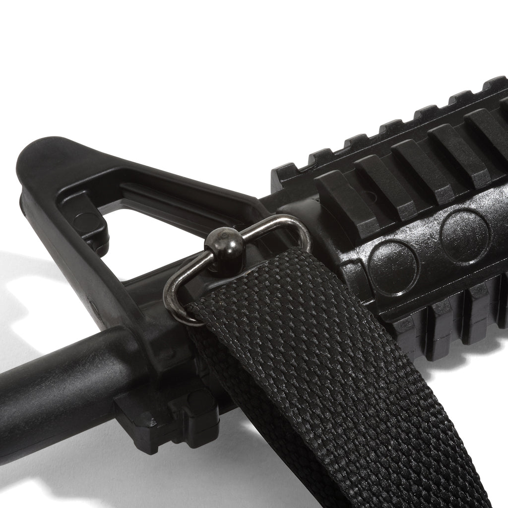 Realistic TP Rubber M4 Rifle Training Gun : Black ( E400 ) 35" -