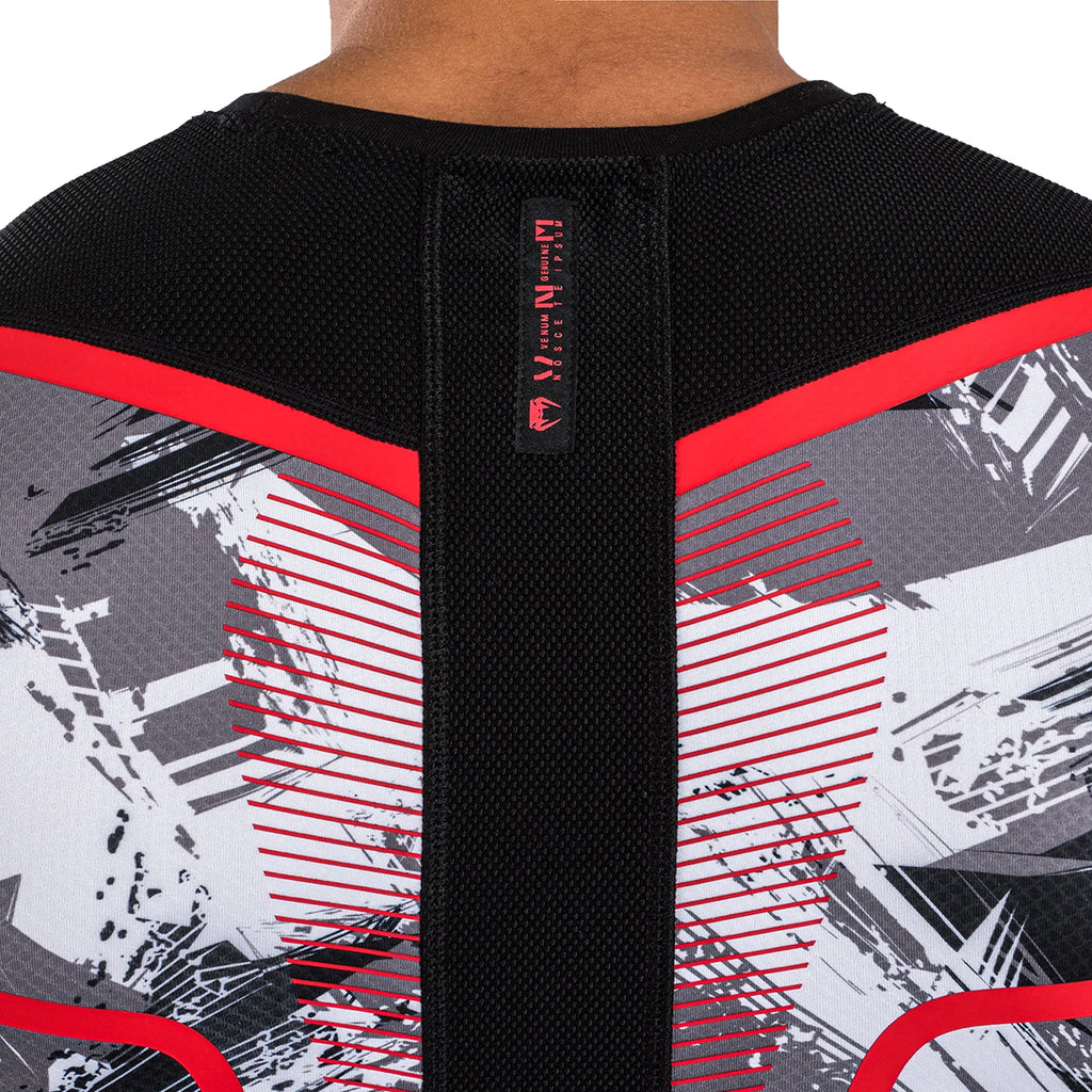 Venum Electron 3.0 MMA Short Sleeve Rashguard - Camo Grey