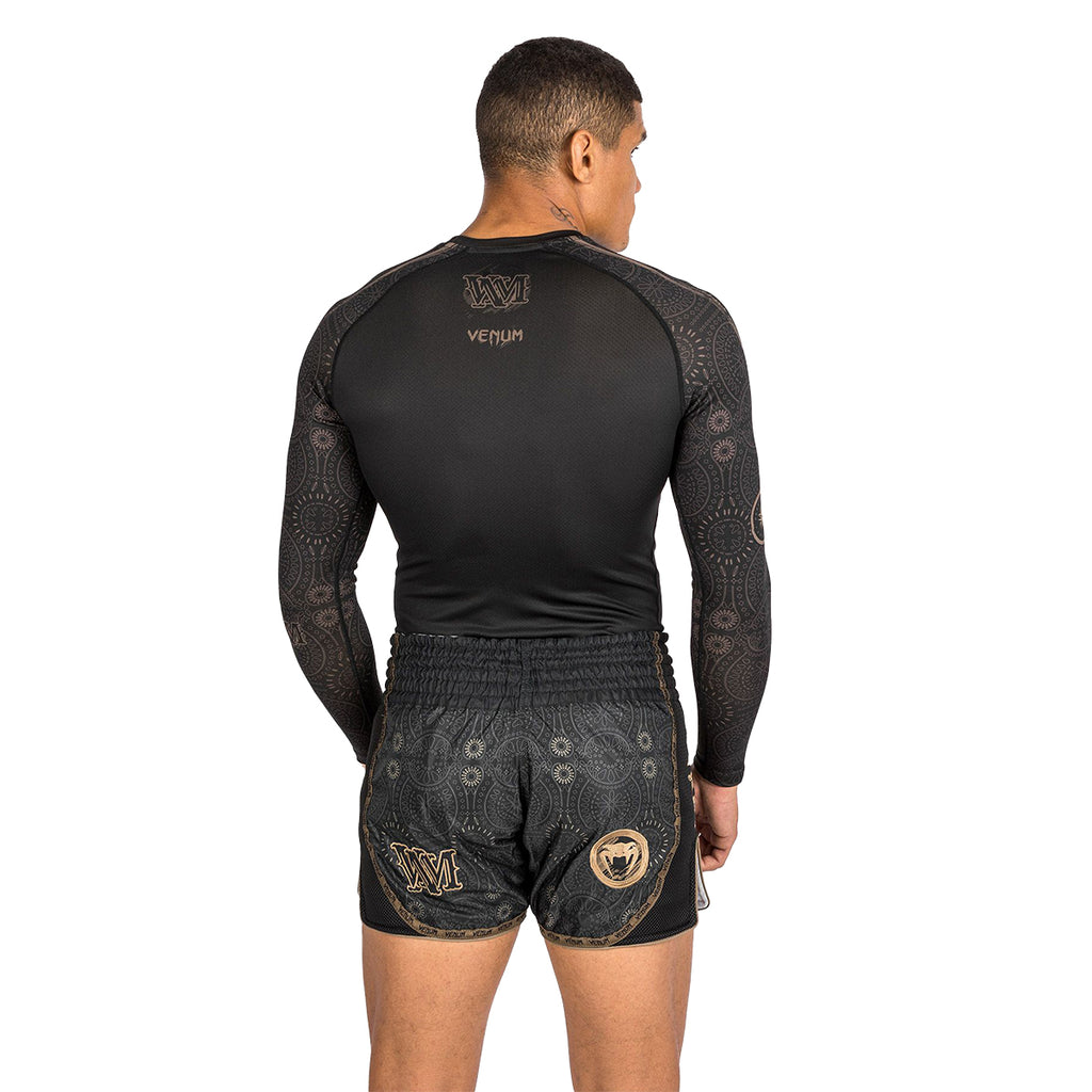 Venum Santa Muerta Long Sleeve MMA/Jiu Jitsu Rash Guard