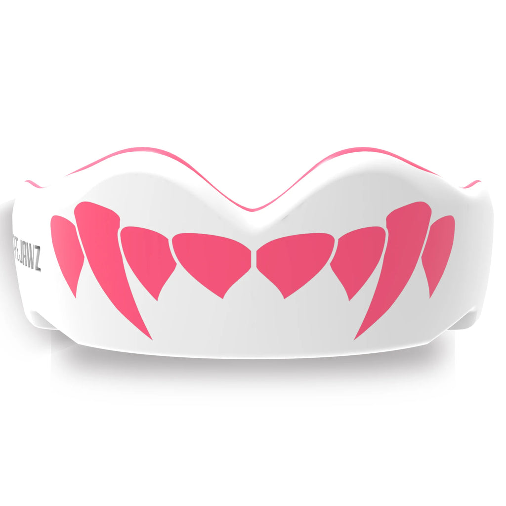 SAFEJAWZ Extro Series Fangz Self Fit Mouthguards - Pink image 0