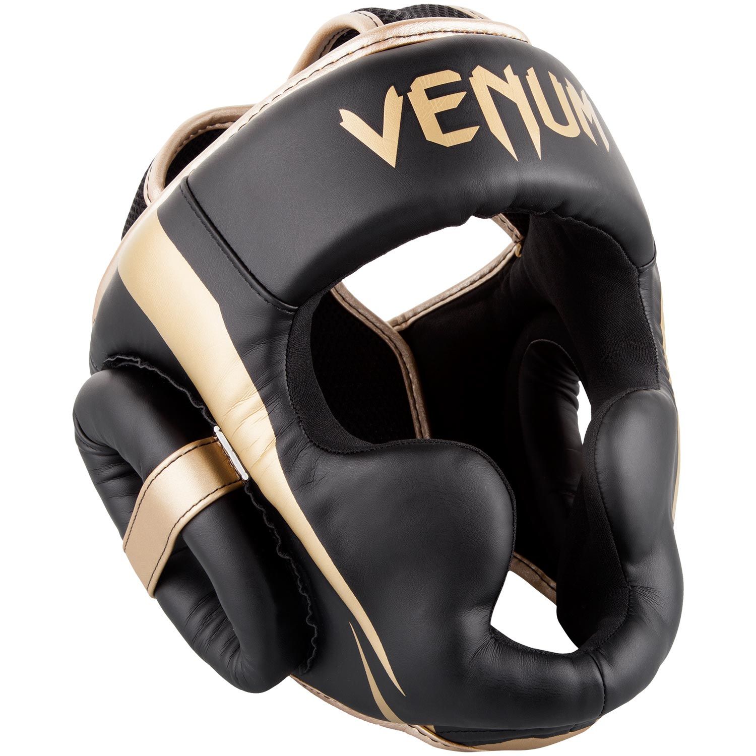 Venum Boxing MMA Elite Head Guard - Black/Gold image 0