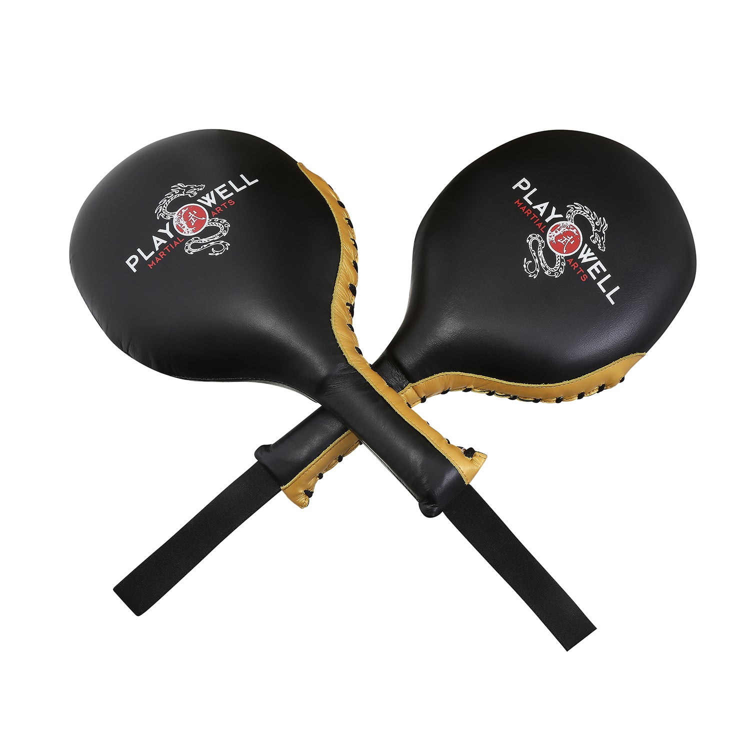 Boxing Pro "Champion Series" Leather Punch Paddles  - Pair image 0