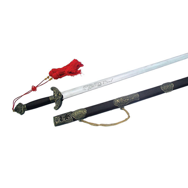 Antique Tai Chi Sword - (D490-B7) - PRE ORDER