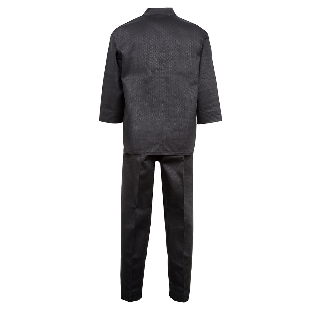 Elite Black V neck Pull Over Diamond Uniform - Adults