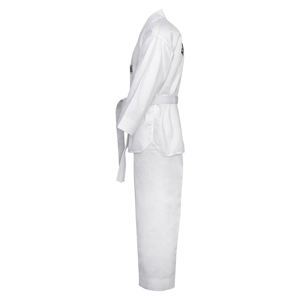 Korean Ultimate Taekwondo Uniform: White V-Neck
