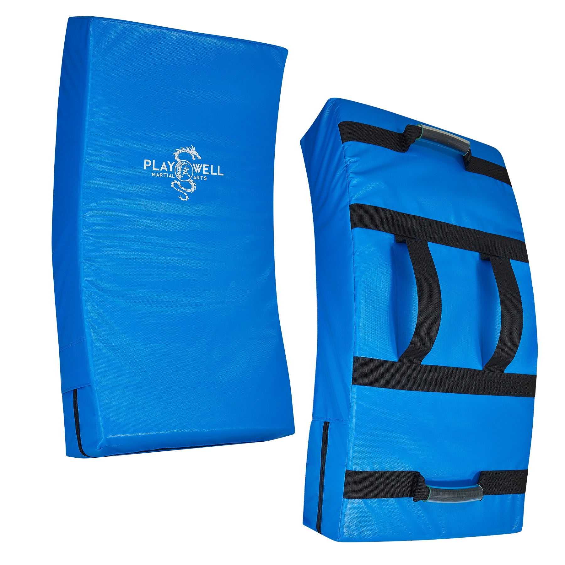 Deluxe Vinyl  Blue Jumbo Size Curved Shield - XL image 0