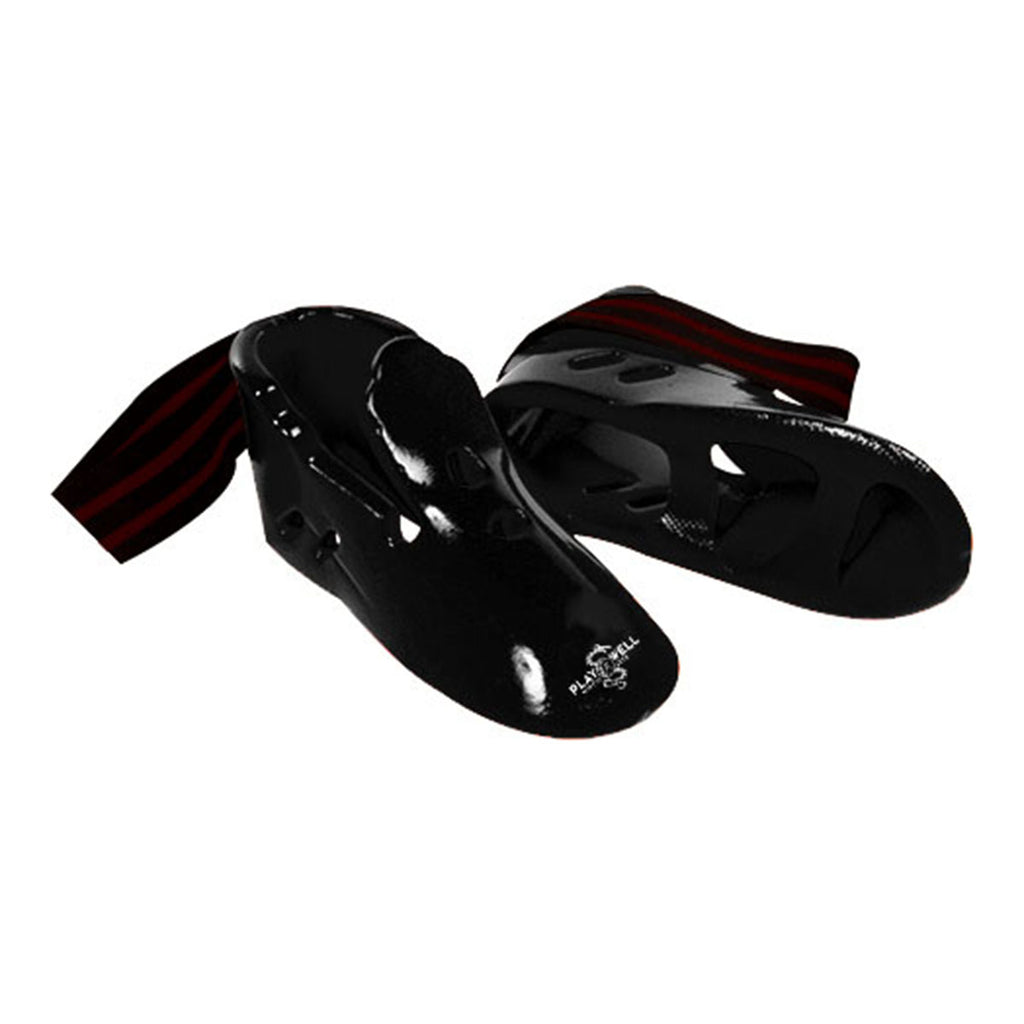 Dipped Foam Sparring Boots - Black - Small image