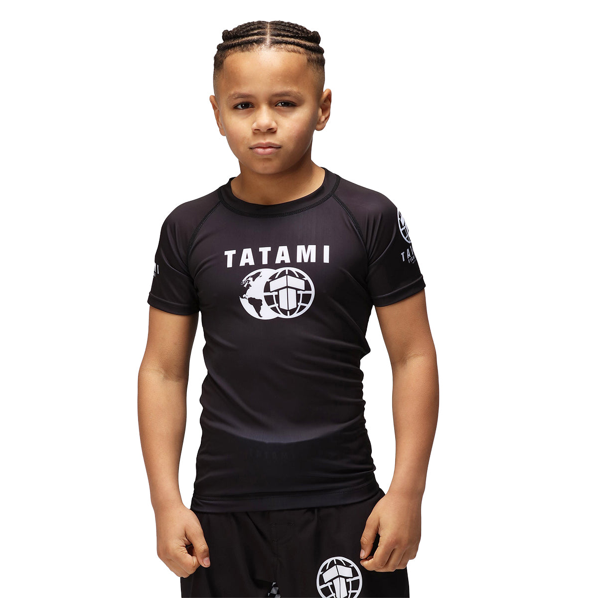 Tatami Kids Raid Short Sleeve Rash Guard - 7-8 Years image