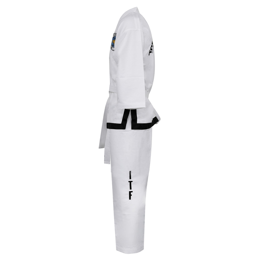 Elite Ultra Light ITF Taekwondo Black Belt Fighter suit