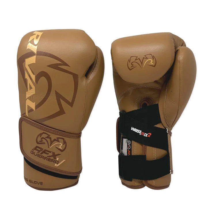Rival RFX -Guerrero-V Leather  Bag Gloves - SF-H  - Brown