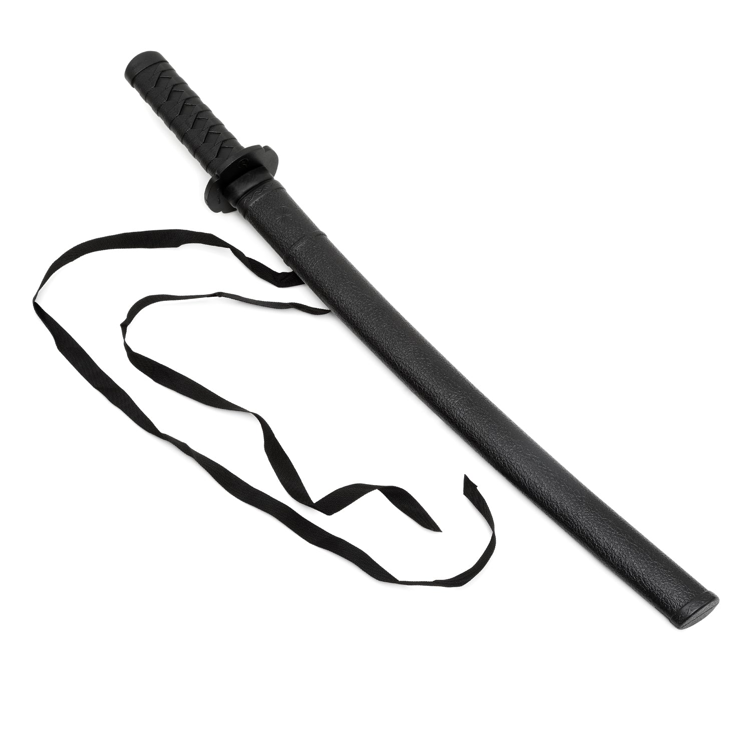 Black Polypropylene Wakizashi ( Shoto ) W/ Scabbard